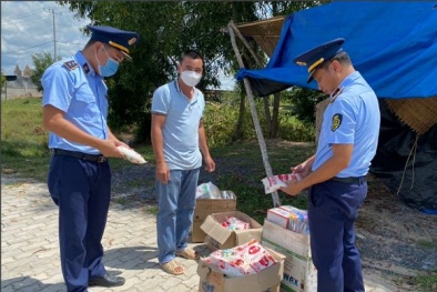 Kiên Giang: Tạm giữ 360.000 con tôm càng xanh giống nhập lậu