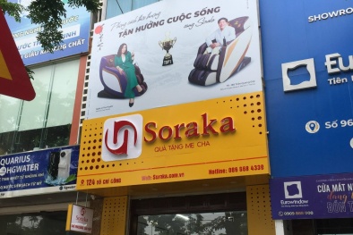 Ghế massage Soraka: Quảng cáo một đằng, chất lượng một nẻo
