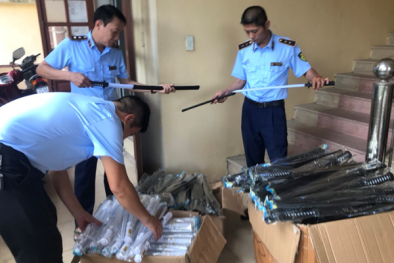 Tịch thu lượng lớn đồ chơi bạo lực không rõ nguồn gốc xuất xứ 