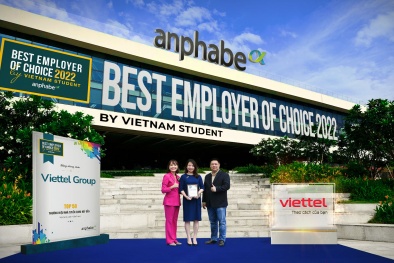 Viettel - Thương hiệu tuyển dụng hấp dẫn nhất năm 2022 với sinh viên ngành viễn thông, công nghệ 