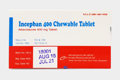 Sản xuất thuốc Incepban 400 Chewable Tablet vi phạm chất lượng, Link Đăng Nhập Nhà cái 13Win16.Com bị xử phạt