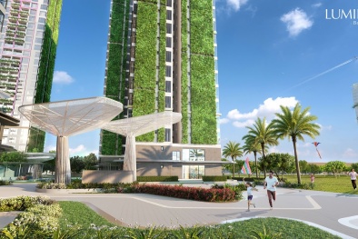 Căn hộ nghỉ dưỡng, tầng xanh đặc quyền tại LUMIÈRE Boulevard