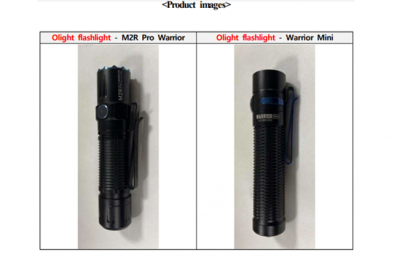 Thông tin chính thức về đèn pin M2R Pro Warrior và Warrior Mini hãng Olight dễ gây mất an toàn