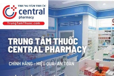 Trung tâm thuốc Central Pharmacy - Nhà thuốc online uy tín, ứng dụng công nghệ hiện đại 