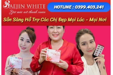 Cảnh giác trước màn tư vấn sai công dụng sản phẩm Saejin White Super Glutathione Collage