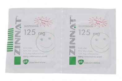 Công ty Glaxo Operations UK Limited sản xuất thuốc Zinnat Suspension 125mg không đạt chất lượng