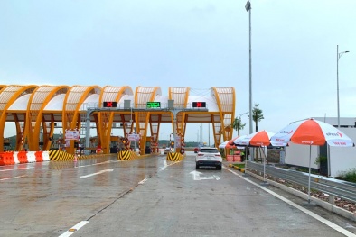 Cao tốc Tiên Yên – Móng Cái áp dụng thu phí điện tử không dừng