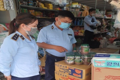 Giả mạo nhãn hiệu Trí Hải, một cơ sở kinh doanh mắm bị xử phạt