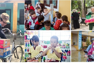 Vinamilk chung tay chia sẻ khó khăn với đồng bào miền Trung