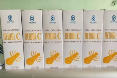 Liên tiếp thu hồi dầu gội đầu Newgi.C kém chất lượng