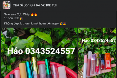 Nguy cơ khi sử dụng son môi handmade 