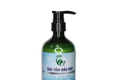Đình chỉ lưu hành sữa tắm dầu dừa của Công ty TNHH MTV Coconut Cosmetic Bến Tre
