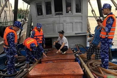 Cà Mau: Liên tiếp thu giữ lượng lớn dầu DO không rõ nguồn gốc