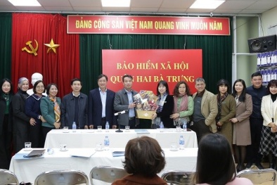 Tổng Giám đốc BHXH Việt Nam đánh giá cao kết quả BHXH quận Hai Bà Trưng đạt được trong năm 2022