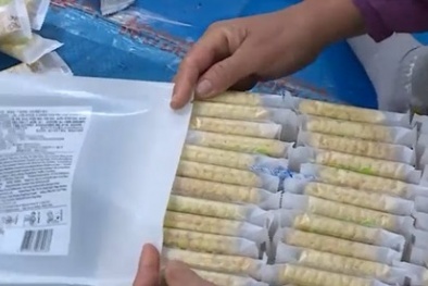 Thủ đoạn sản xuất bánh gạo giả mạo xuất xứ