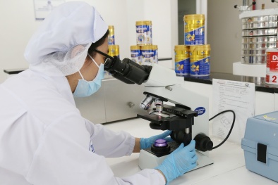 Nhãn hiệu sữa bột Việt Nam duy nhất được kiểm định tinh khiết theo tiêu chuẩn Mỹ