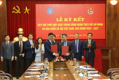BHXH Việt Nam - Trung ương Đoàn TNCS HCM: Phối hợp tạo sự lan tỏa chính sách ASXH
