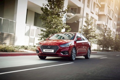 Hyundai Accent là mẫu xe có số lượng bán hàng tốt nhất trong tháng 2