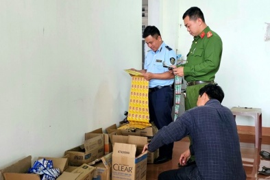 Gia Lai: Tạm giữ hàng nghìn sản phẩm có dấu hiệu giả mạo nhãn hiệu của Unilever