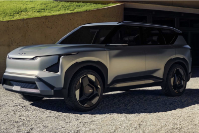 Ô tô Kia EV5 - thiết kế lấy cảm hứng từ bản đồ sao 