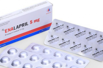 Hà Nội yêu cầu thu hồi lô thuốc điều trị tăng huyết áp Enalapril 5mg