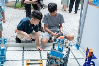 Ngày hội khoa học 'STEM X-Station': Cột mốc trưởng thành tài năng của học sinh Vinschool