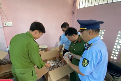 Phú Yên: Tịch thu 90 kg trà thanh nhiệt không rõ nguồn gốc