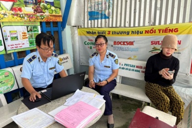 Bình Thuận: Phát hiện hộ kinh doanh đang buôn bán 45 bao phân bón có dấu hiệu vi phạm pháp luật 