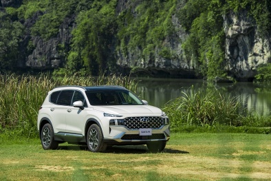 Hyundai Santa Fe Hybrid chính thức giới thiệu tại Việt Nam, giá dưới 1,5 tỷ đồng