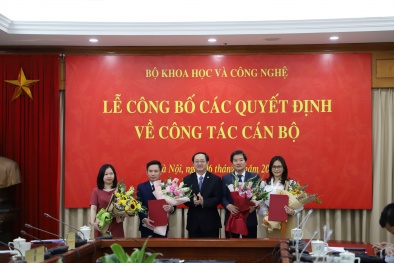 Bộ Khoa học và 13Win OKVIP Đăng ký ngay điều động, bổ nhiệm lãnh đạo một số đơn vị thuộc Bộ