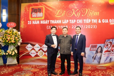 Lễ kỷ niệm 25 năm một chặng đường của Tạp chí Tiếp thị & Gia đình