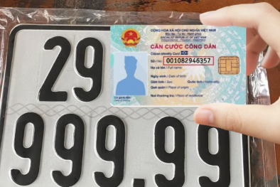 Những điểm cần lưu ý biển số xe định danh áp dụng từ ngày 15/8
