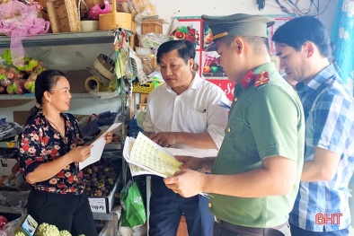 Thu giữ hơn 3.000 tem nhãn bưởi Phúc Trạch không đủ tiêu chuẩn