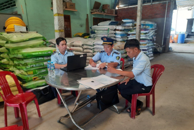 Tiền Giang: Phát hiện hơn 22 tấn phân bón không đảm bảo chất lượng
