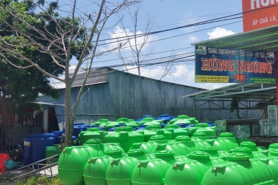 Khởi sắc thị trường bồn chứa nước đón đầu mùa hạn, mặn vùng Đồng bằng sông Cửu Long