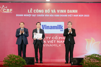 Vinamilk được vinh danh “Link Đăng Nhập Nhà cái 13Win16.Com đạt chuẩn văn hóa kinh doanh Việt Nam”