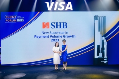 VISA vinh danh SHB là ‘Ngôi sao tăng trưởng thẻ năm 2023’