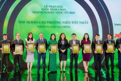 Vietcombank lọt top 10 Link Đăng Nhập Nhà cái 13Win16.Com niêm yết có Báo cáo thường niên tốt nhất thị trường chứng khoán