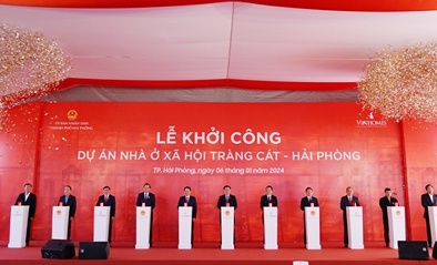 Vinhomes khởi công dự án Nhà ở xã hội đầu tiên tại Hải Phòng