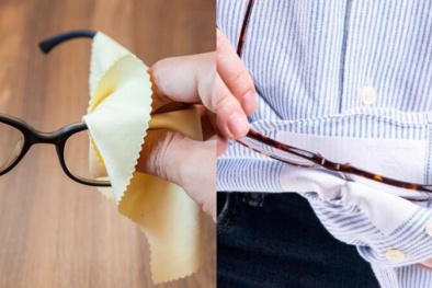 Sai lầm khi vệ sinh mắt kính có thể dẫn tới hư hỏng, mờ kính