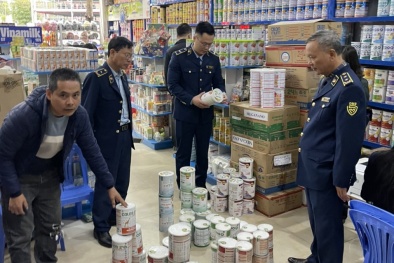 Phát hiện trên 5.300 hộp sữa có dấu hiệu xâm phạm quyền đối với nhãn hiệu nổi tiếng