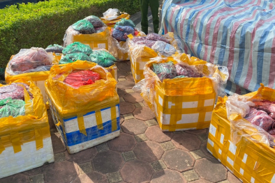Sơn La tiêu huỷ trên 3,5 tấn nội tạng, sản phẩm động vật không đảm bảo chất lượng