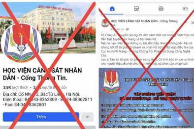 Cảnh giác chiêu thức lừa đảo giả mạo Học viện Cảnh sát nhân dân