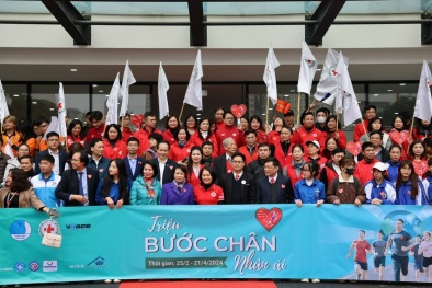 Khởi động chiến dịch 'Triệu bước chân nhân ái'