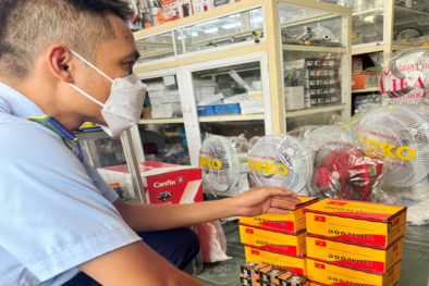 Phát hiện nhiều cơ sở kinh doanh sản phẩm không rõ nguồn gốc tại 2 tỉnh Tiền Giang và Đồng Tháp