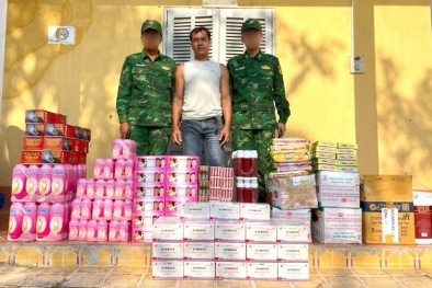 An Giang: Liên tiếp phát hiện, thu giữ lượng lớn hàng hóa nhập lậu