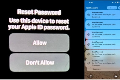 Người dùng iPhone cẩn trọng chiêu lừa đảo yêu cầu đặt lại mật khẩu iCloud