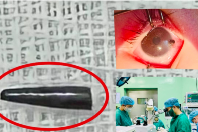 Khuyến cáo trẻ nhỏ cần thận trọng khi chơi các vật sắc nhọn