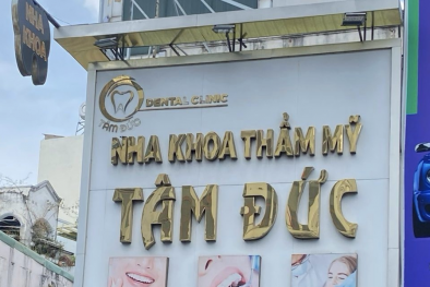 Bị đình chỉ, Nha khoa thẩm mỹ Tâm Đức vẫn ngang nhiên hoạt động