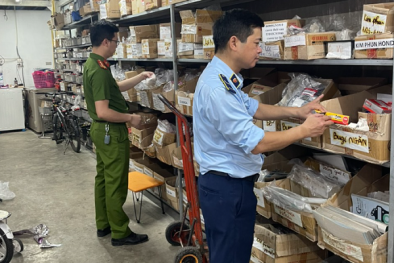 Hải Dương: Tạm giữ gần 400 chiếc vành xe máy không rõ xuất xứ